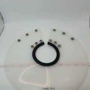 Small Dog Cone Medical Collar 4" Adjusts 2 inches